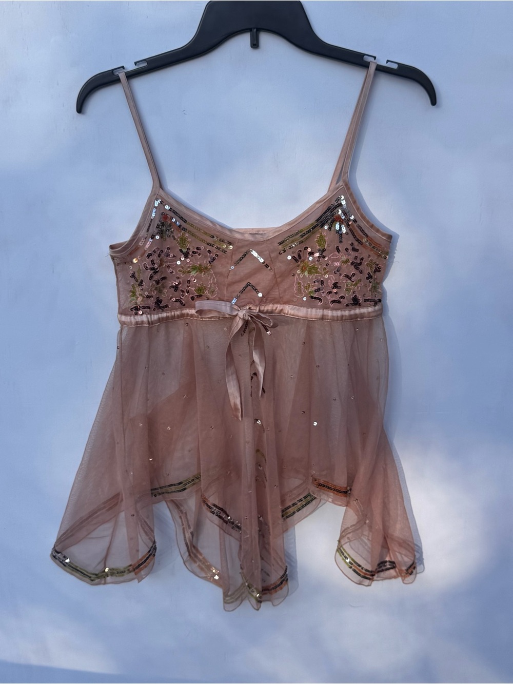 Y2K Fairy Tank with Rhinestones